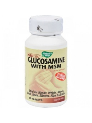 GLUCOSAMINE with MSM 875 mg. 80 tablets